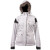 See White/Black Rainbow Foursquare Peterson Jacket - Women's