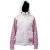 See White/Berry Biggie Dots Foursquare Angela Jacket - Women's
