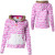 Foursquare Biggie Dots Full-Zip Hooded Sweatshirt - Women's
