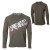 See Charcoal Fox Bomber Bike Jersey - Long-Sleeve - Men's