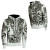 See Vintage White Fox Latinese Full-Zip Hooded Bike Sweatshirt - Men's