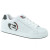 See White/Black/Red Globe Focus Skate Shoe - Men's