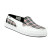See White/Grey Plaid Globe Castro Shoe - Men's