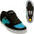 See Black/Neo Snake Globe Haslam Sabaton Skate Shoe - Men's