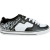 See Black/White/Skulls Globe Haslam Sabaton Skate Shoe - Men's