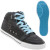 See Denim/Flannel Gravis Lowdown Hi-Cut Skate Shoe - Men's