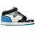 See White/Turquoise Gravis Cortex Hi Skate Shoe - Men's