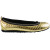 See Metallic Gold Gravis Luci Shoe - Women's