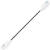 See White/Black Harmony Sea Passage Paddle - 1 Piece Aluminum Shaft