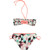 Hurley Prism Bandeau & Tunnel Swimsuit - Girls'&nbsp;Back