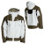 See White/Dusty Green/Black Helly Hansen Zeta 2L HT Jacket - Men's
