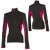 See Java/Cranberry Icebreaker Sport320LTD Powder 1/4-Zip Top - Long-Sleeve - Women's