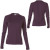 See Dark Dusk Icebreaker BodyFit 260 Crew - Long-Sleeve - Women's
