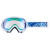 See White/Emerald Green Mirror Clear IS Eyewear Strike Mid Series Goggle