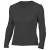 See Black Isis Cross Neck Top Long-Sleeve - Women's