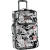 See Black/White Skulls N Roses JanSport Superbreak 22in Upright Rolling Gear Bag - 3300cu in