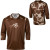 See Brown Camo Jett Gear Hornet Bike Jersey - 3/4-Sleeve - Men's