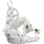 See White/Grey K2 Cinch Tryst Snowboard Binding - Women's