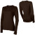 See Dark Cocoa Kavu Bambina Crew - Long-Sleeve - Women's See Dark Cocoa Kavu Bambina Crew - Long-Sleeve - Women's