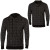 See Black KR3W Ornate Lite Hooded Shirt - Men's