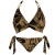 See Black Leilani Barracuda Banded Halter Top & Cali Bottom Bikini - Women's See Black Leilani Barracuda Banded Halter Top & Cali Bottom Bikini - Women's