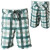 See Green Check Lifetime Psycho Freakout Short - Men's