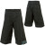 See Midnight Black/Blue Stitching Loeka Downhill Capri Bike Short - Women's