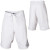 See White Matix Evolution Board Short - Men's