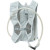 See Silver/Grey Nathan Stealth 1.5 Hydration Pack - 1.5L