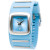See Light Blue Suede Nixon The Duchess Watch - Women's