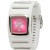 See White Snake/Pink Dial Nixon The Duchess Watch - Women's