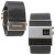 See Black Nixon Rotolog Leather Watch 