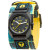 See Blue/Yellow Graphic Nixon Small Scout Watch - Women's