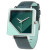 See Emerald/Mint Nixon Metric Leather Watch - Women's  