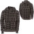 See Black Houndstooth Nixon Overpass Men's Full-Zip Sweatshirts