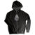 See Black Nixon Schizo Full-Zip Hooded Sweatshirt  - Men's