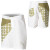See White/Olive Nikita Star Fruit Surf Shorts - Women's