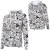 See White/Black Nikita Matar Hooded Sweatshirt - Women's