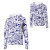 See White/Purple Nikita Matar Hooded Sweatshirt - Women's