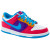 See Brilliant Magenta/Vivid Blue Nike 6.0 Dunk Low 6.0 Skate Shoe - Women's