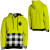 See Bright Green Nomis Simon Half-Zip Hooded Sweatshirt - Men's