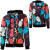 See Black Nomis Feverish Button Hooded Sweatshirt - Women's
