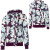 See Purple Nomis Feverish Button Hooded Sweatshirt - Women's