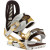 See White/Gold Drake Supersport Snowboard Binding
