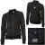 See Black Plaid Oakley Checked Out Crew Women's Full-Zip Sweatshirts