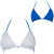 See White Oakley Tri Bikini Top - Women's