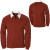 See Brick Red Oakley Fractured Rugby Shirt - Long-Sleeve - Men's