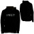 See Black Oakley Retro Metallic Full-Zip Hooded Sweatshirt - Men's
