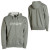 See Heather Grey Oakley Retro Metallic Full-Zip Hooded Sweatshirt - Men's