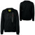 See Black Oakley Air Drop Full-Zip Sweatshirt - Men's